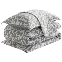 NTBAY 3 Piece Muslin Bedding Set, Soft 3-Layer Cotton Blanket with Pillow Shams