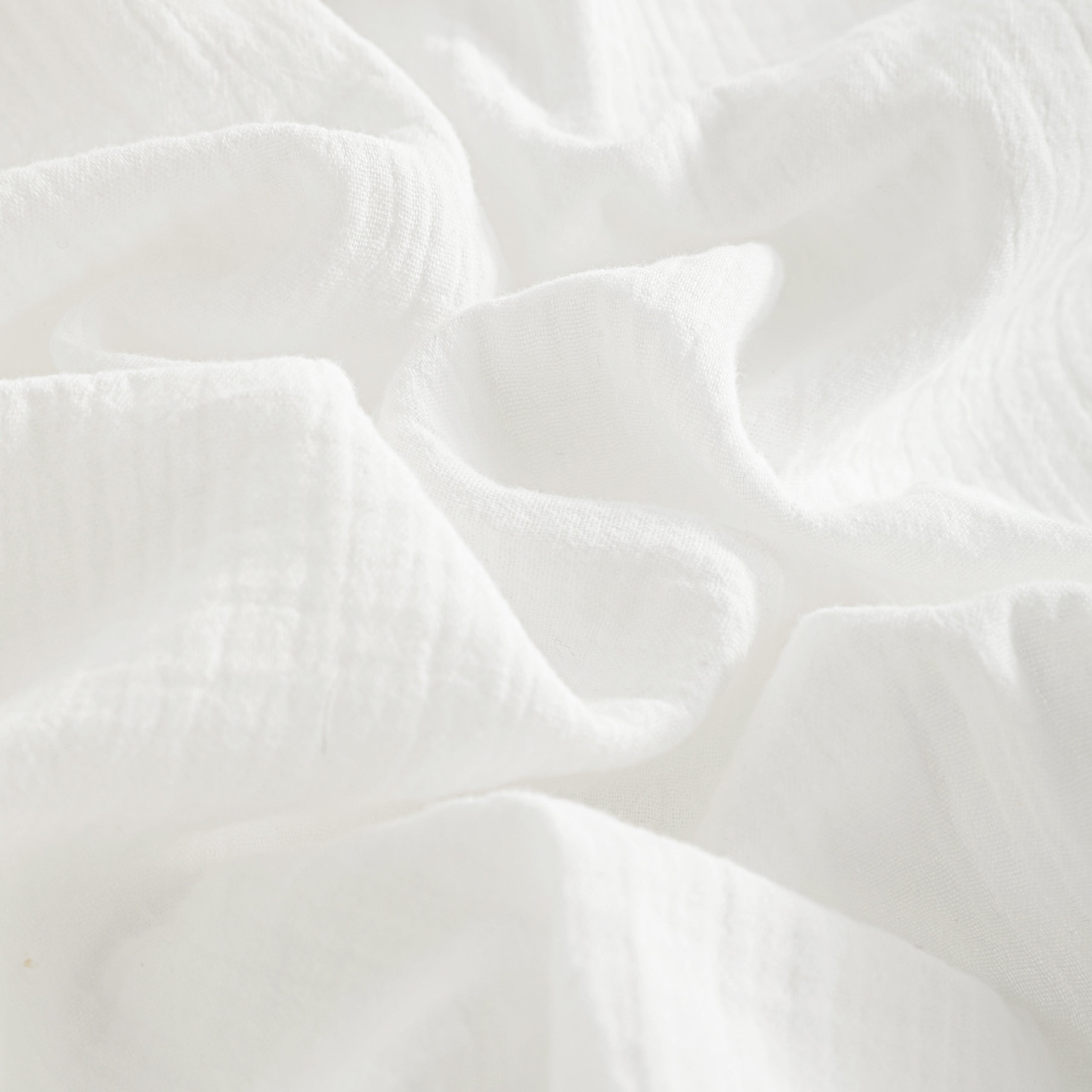 NTBAY 2 Pack Muslin Cotton Crib Sheets, Soft and Breathable Double Layer Baby Crib Sheets