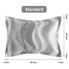 NTBAY Triple-Layer Cotton Pillow Shams