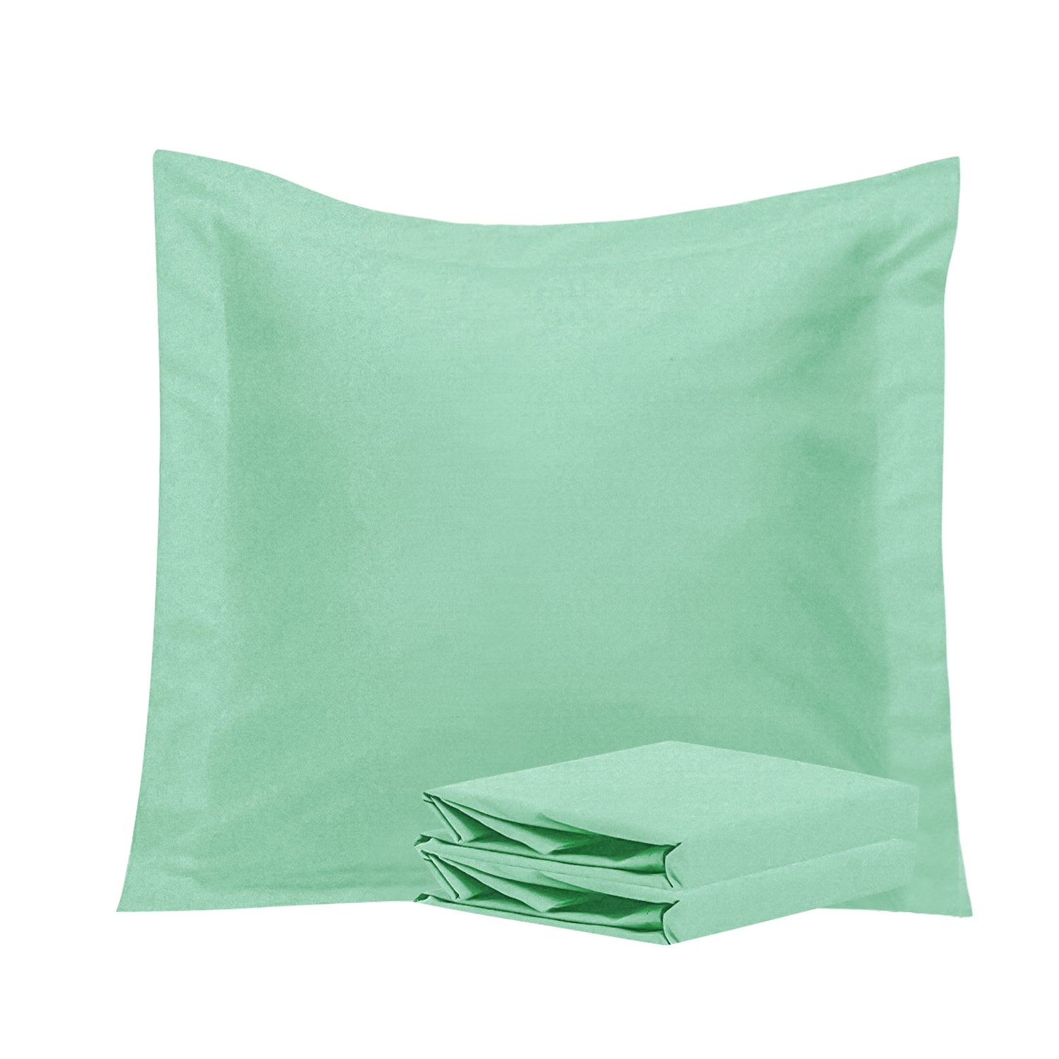 NTBAY 2 Pack 100% Microfiber Square Pillow Shams - NTBAY