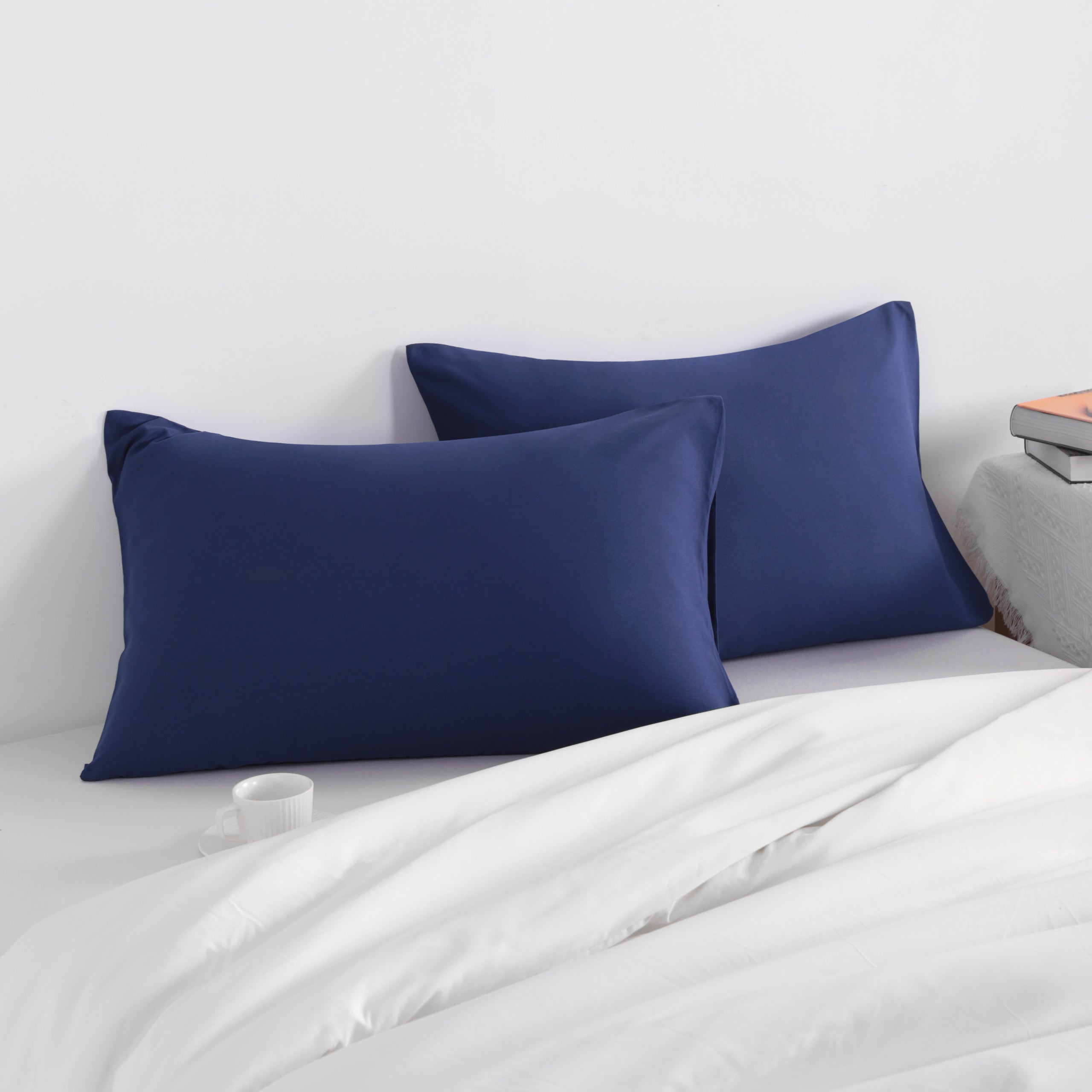 2 Pack Microfiber Queen Pillowcases with Envelope Closure|NTBAY®️ - NTBAY