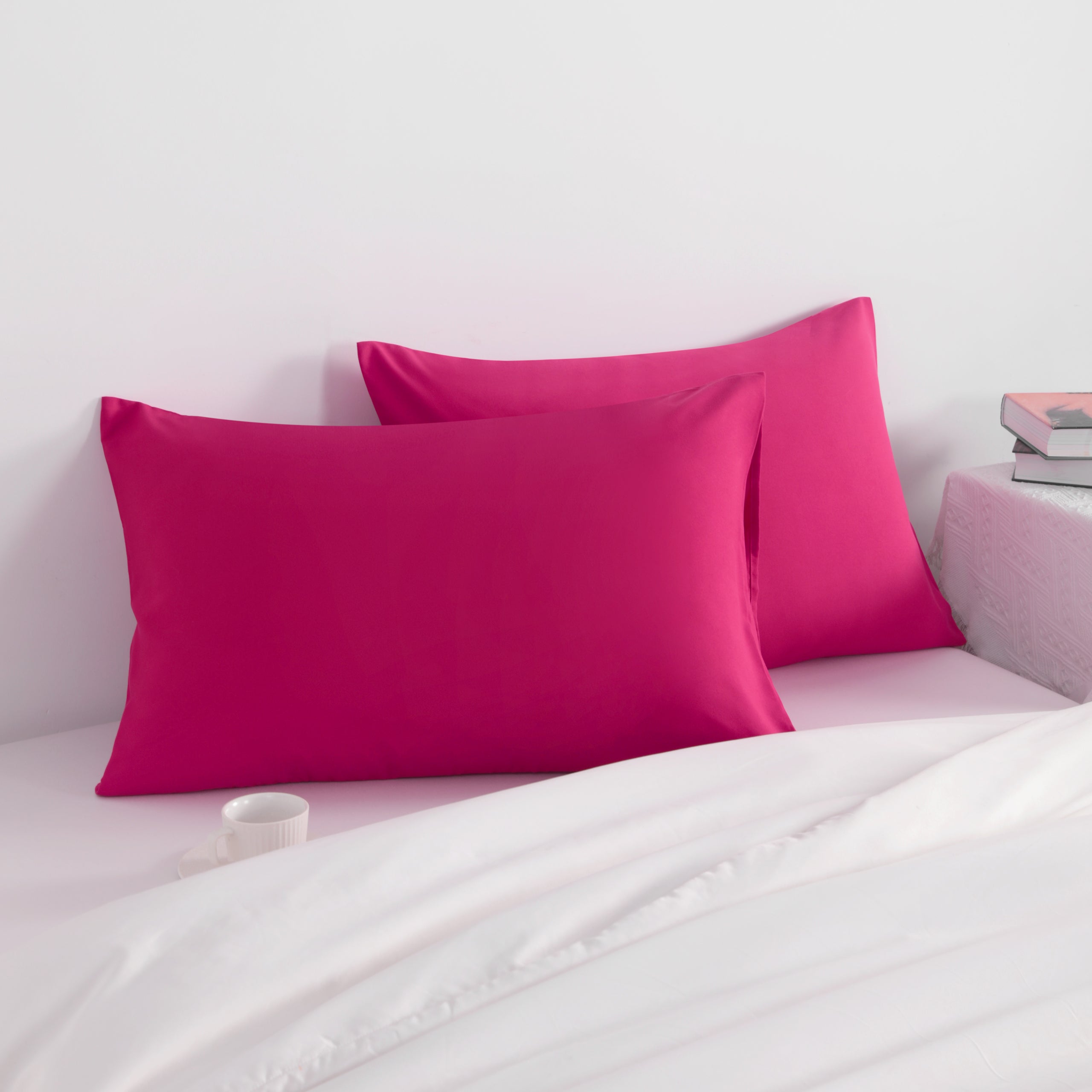 2 Pack Microfiber Queen Pillowcases with Envelope Closure|NTBAY®️ - NTBAY