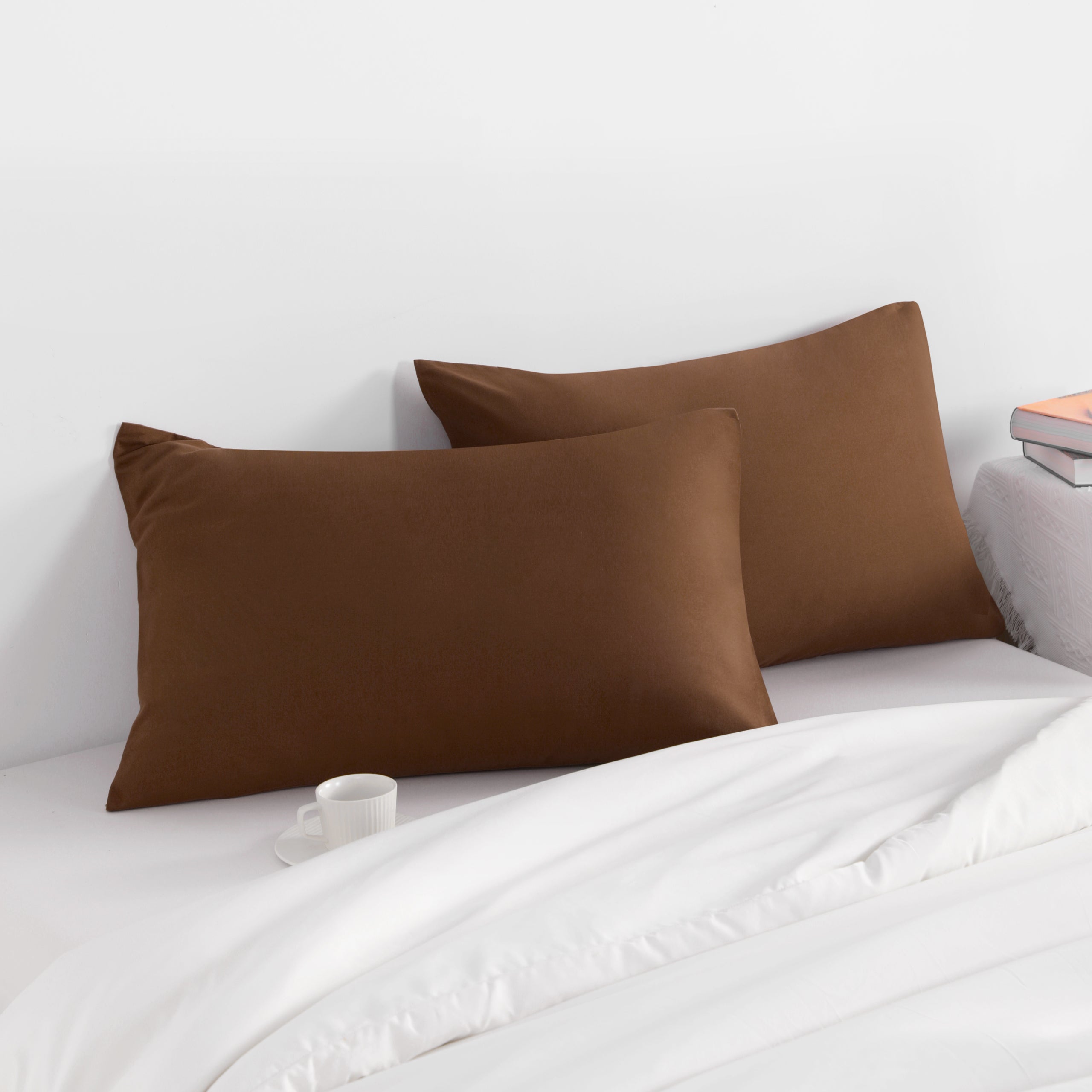 2 Pack Microfiber Queen Pillowcases with Envelope Closure|NTBAY®️ - NTBAY