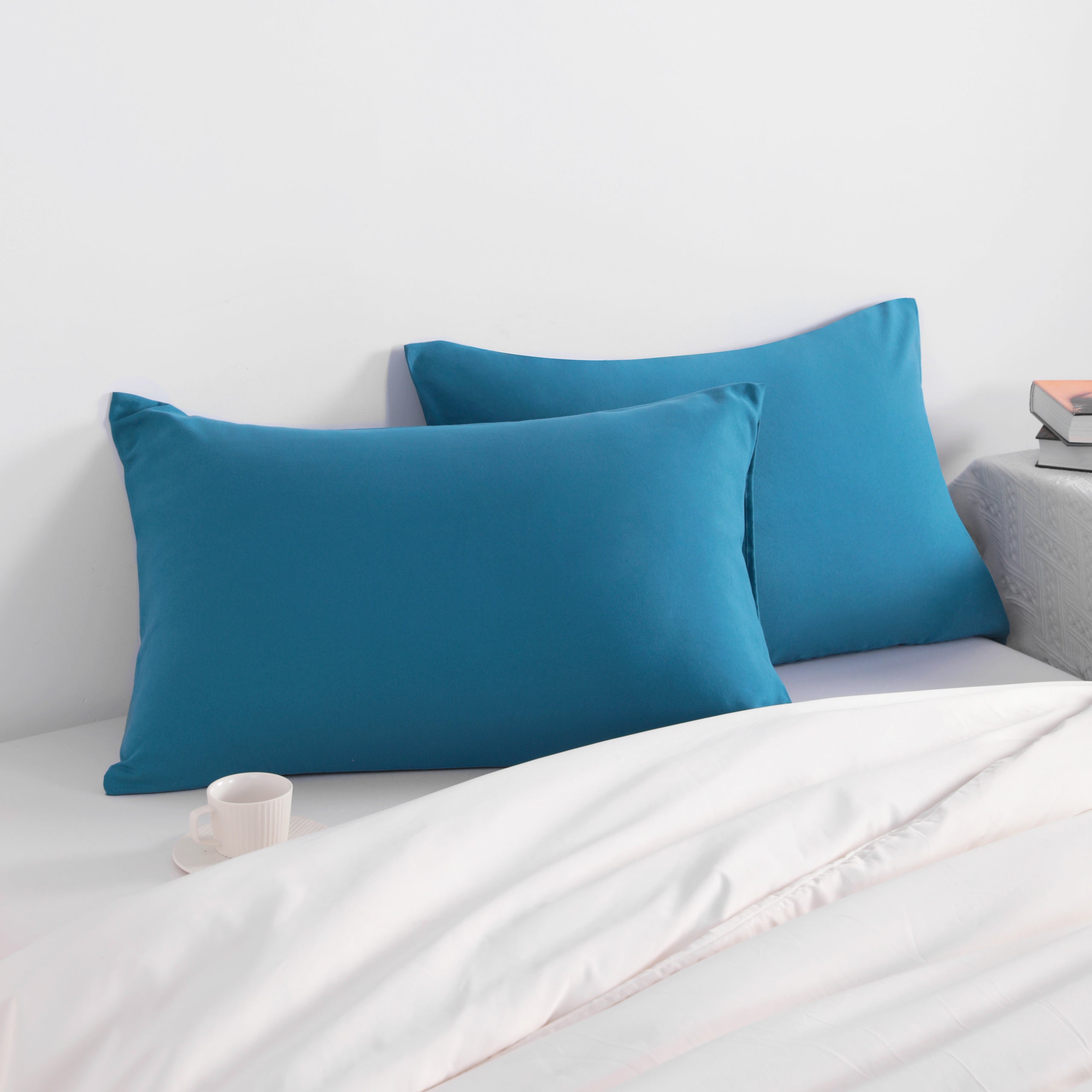 2 Pack Microfiber Queen Pillowcases with Envelope Closure|NTBAY®️ - NTBAY