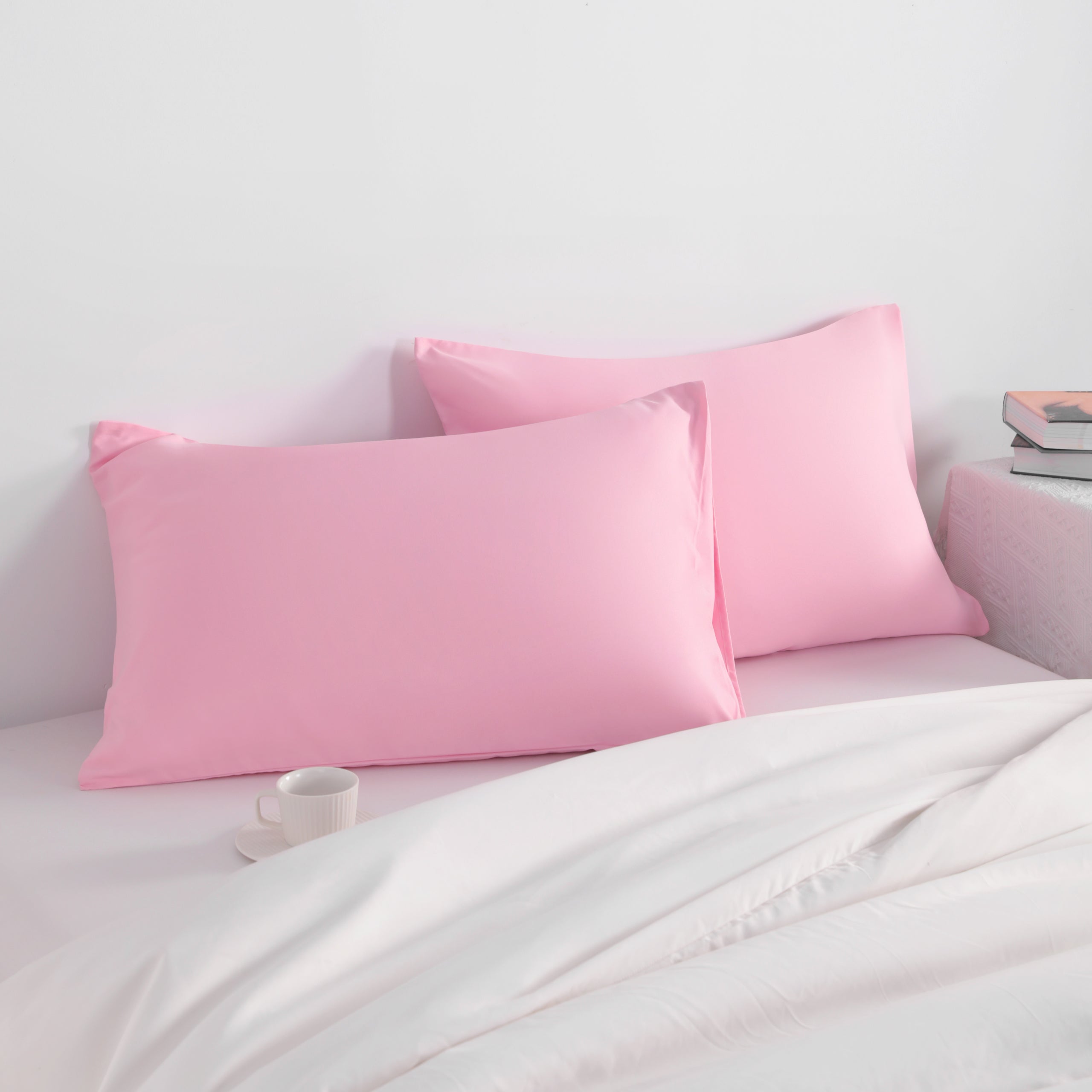 2 Pack Microfiber Queen Pillowcases with Envelope Closure|NTBAY®️ - NTBAY