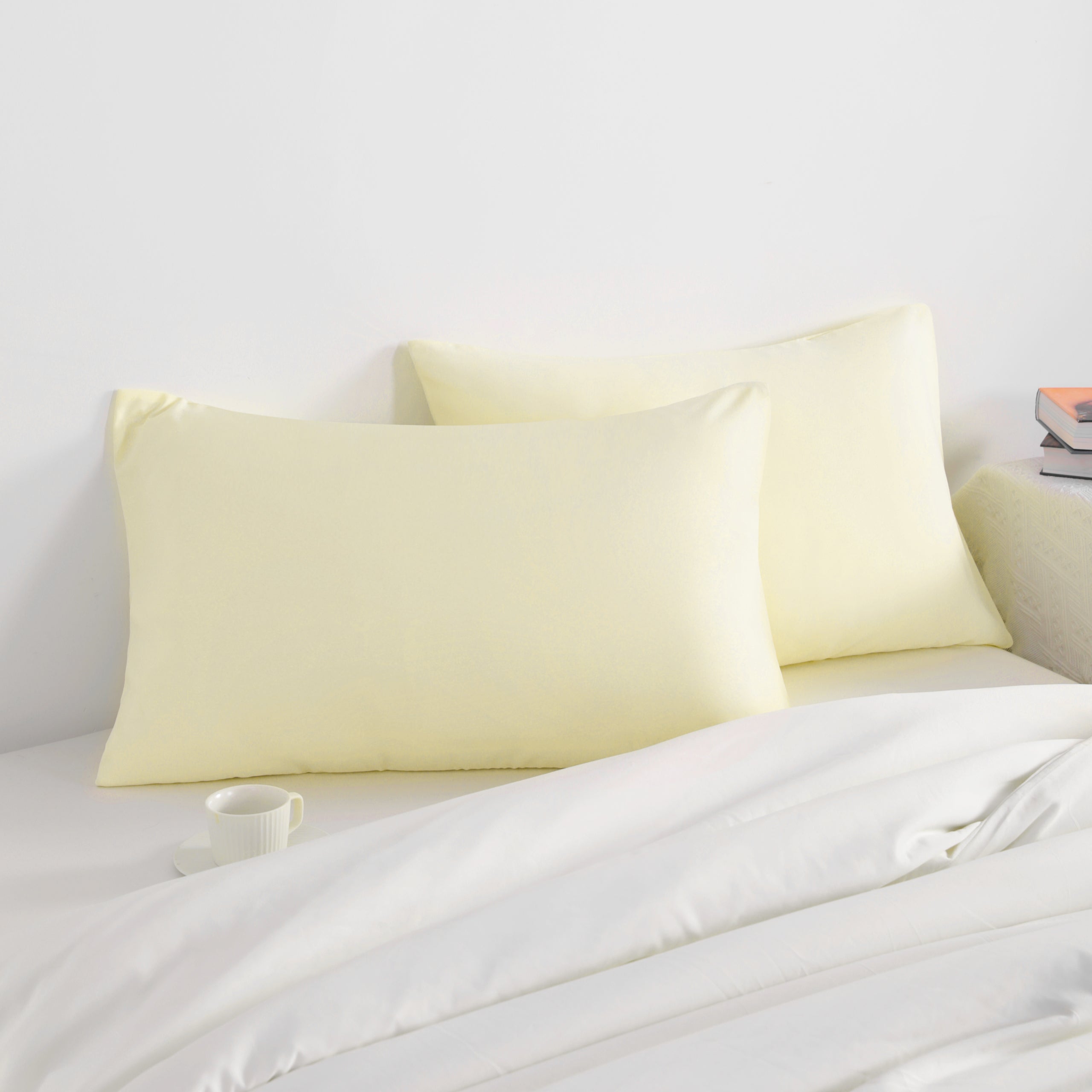 2 Pack Microfiber Queen Pillowcases with Envelope Closure|NTBAY®️ - NTBAY