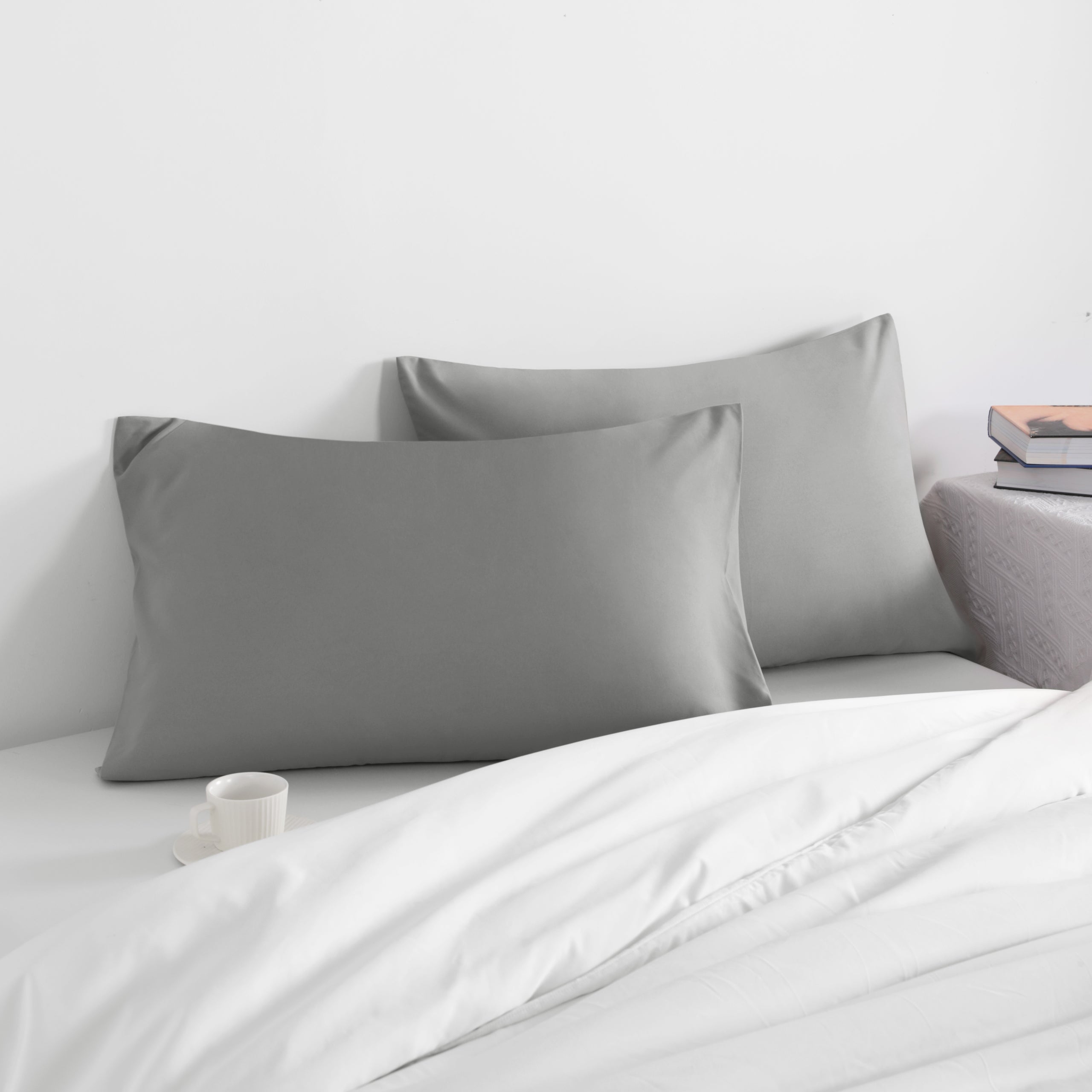 2 Pack Microfiber Queen Pillowcases with Envelope Closure|NTBAY®️ - NTBAY