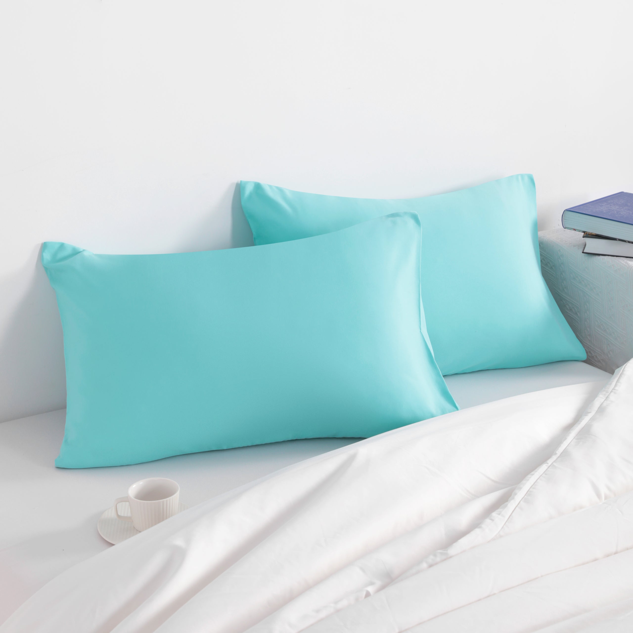 2 Pack Microfiber Queen Pillowcases with Envelope Closure|NTBAY®️ - NTBAY