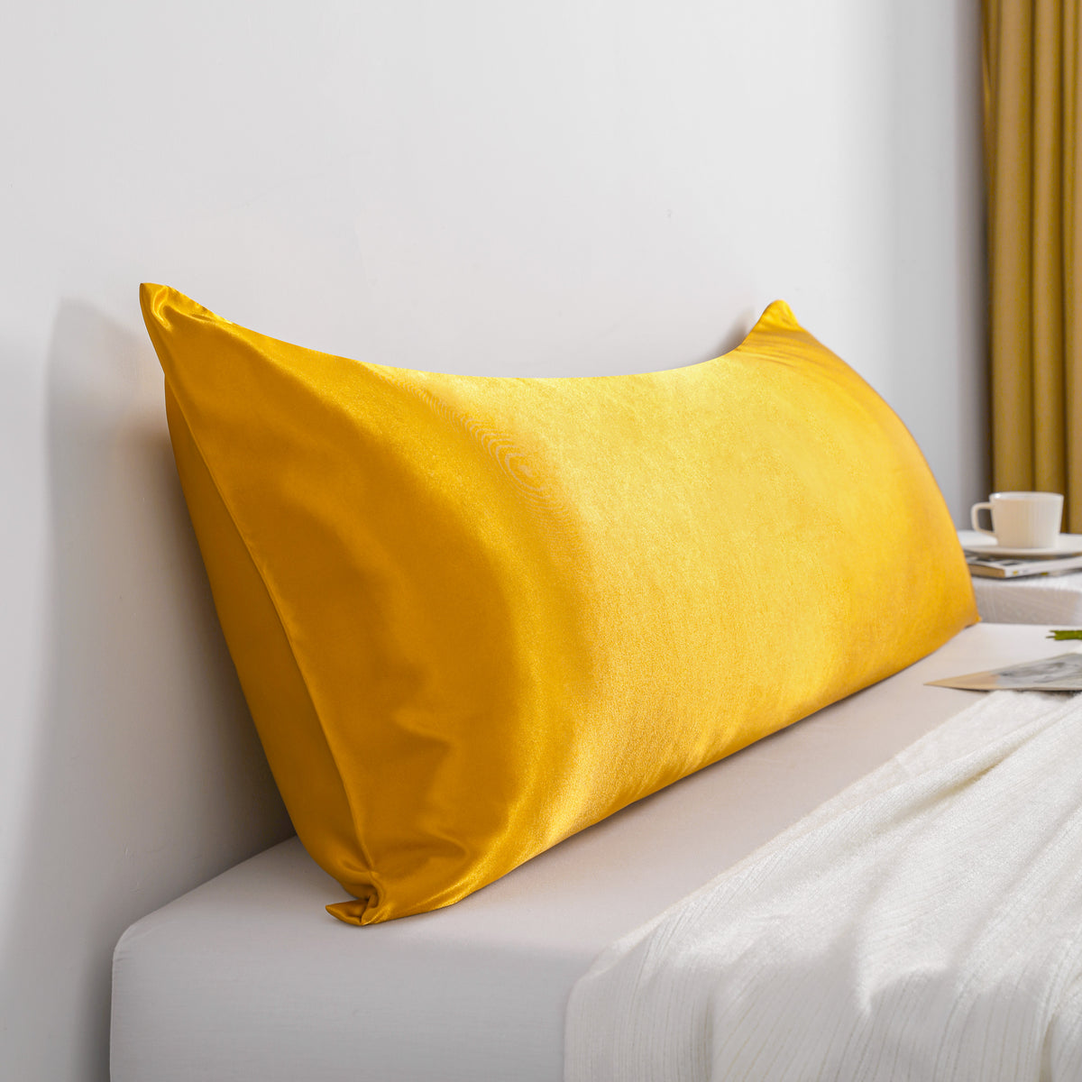 Ultra Soft Satin Body Pillowcase – Smooth & Cozy with Envelope Closure|NTBAY ®️