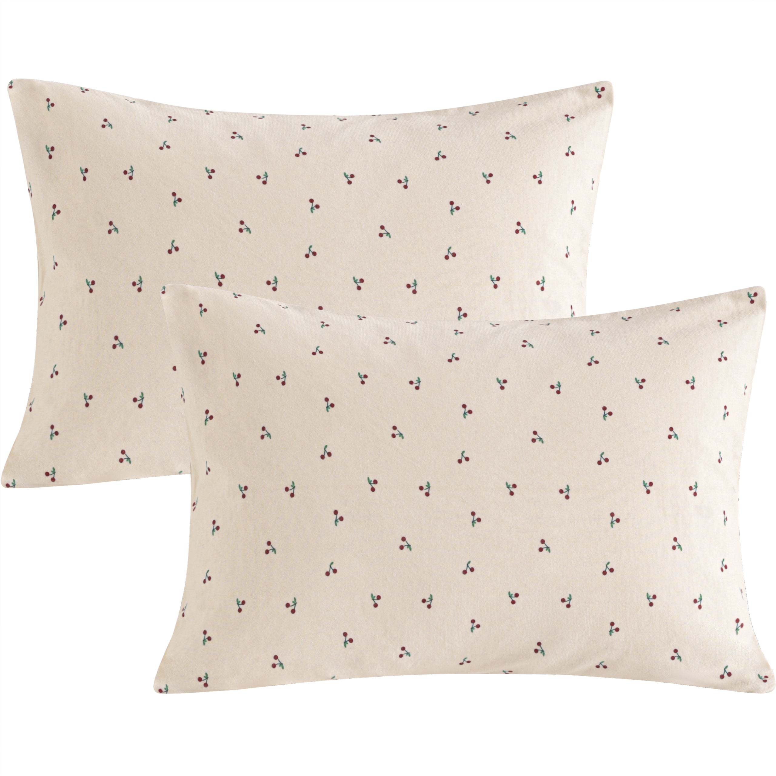 2 Pack Cotton Jersey Knit Toddler Travel Pillowcases|NTBAY®️