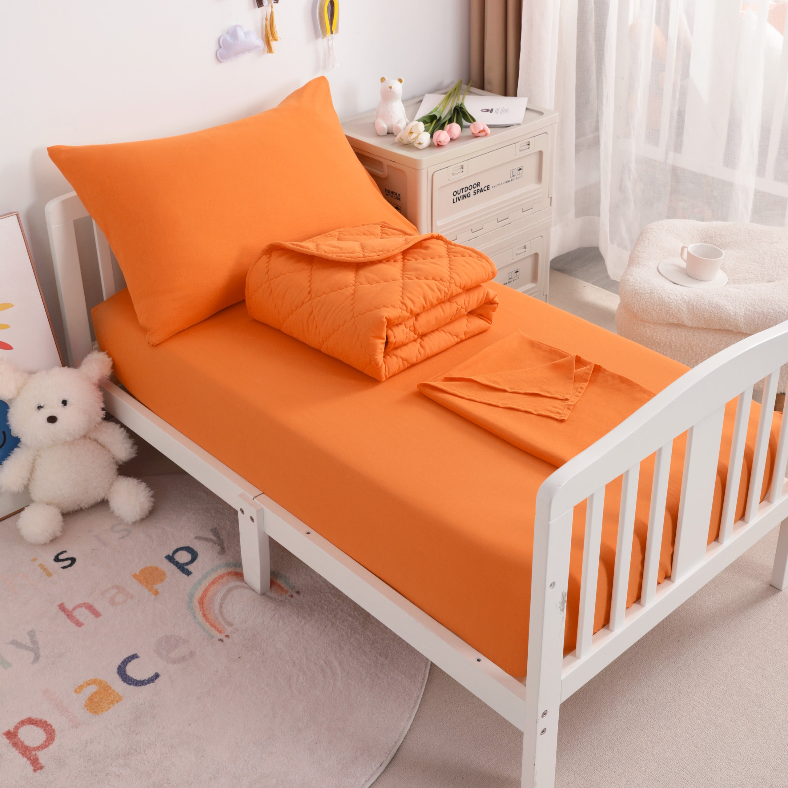 4 Pieces Soft Toddler Bedding Set|NTBAY®️ - NTBAY