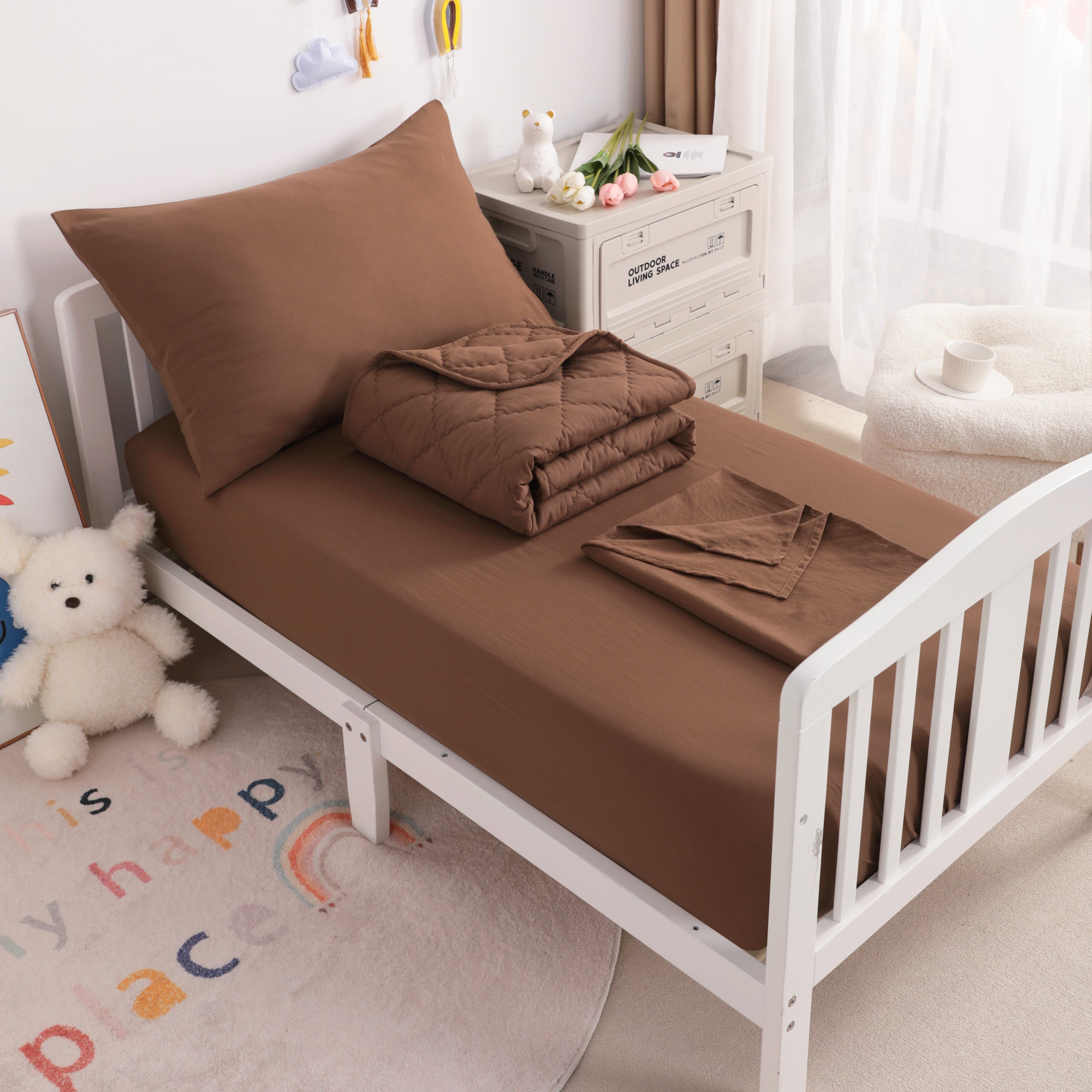 4 Pieces Soft Toddler Bedding Set|NTBAY®️ - NTBAY