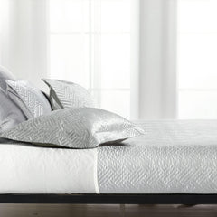 NTBAY 2-Pack Satin Quilted Pillow Shams – Luxurious & Decorative