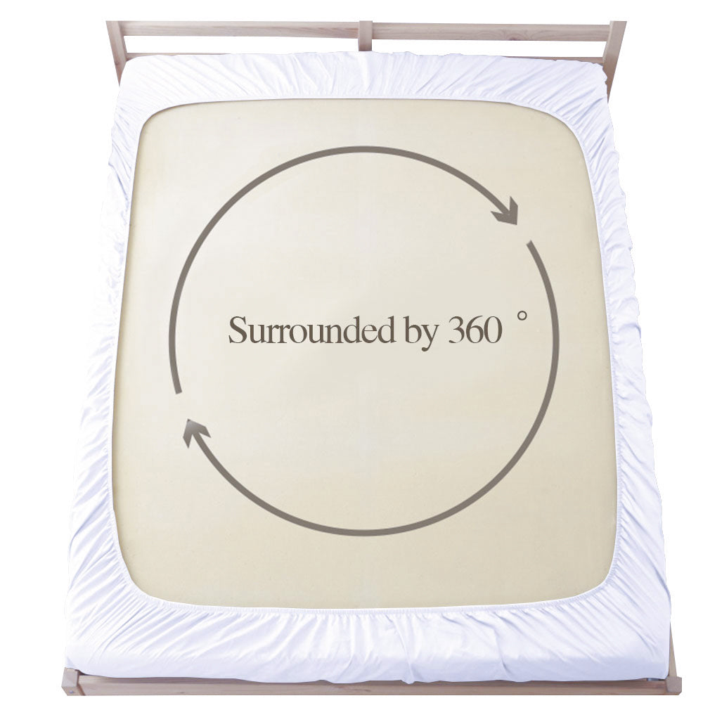 Ultra Soft Microfiber Fitted Sheet – Breathable & Deep Pocket Design|NTBAY®️
