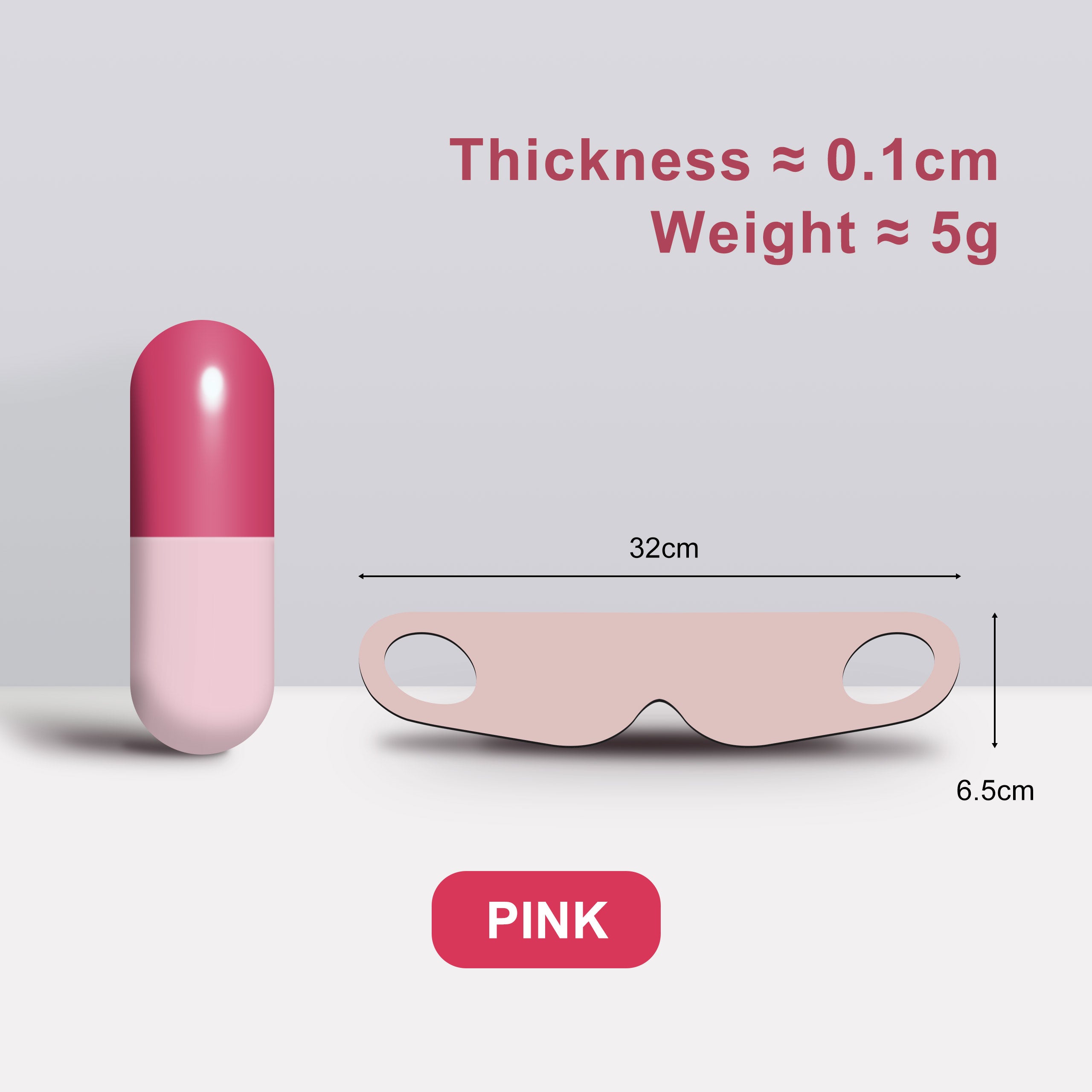 NTBAY Capsule Light-Blocking Eye Mask – Zero Pressure & Travel-Friendly