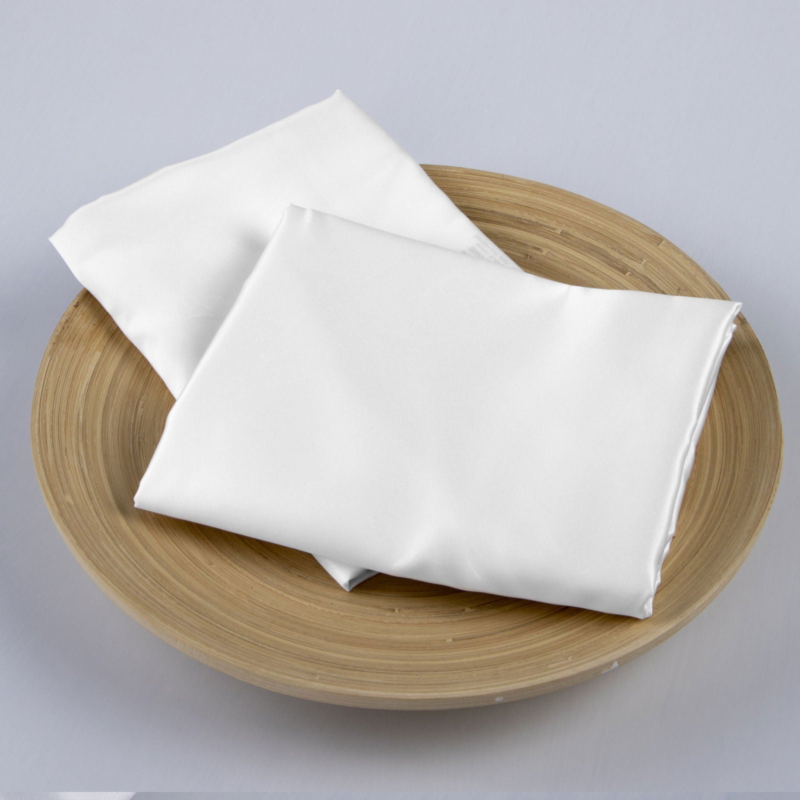 NTBAY 2 Pack Satin Pillow Shams with Envelope Closure - NTBAY