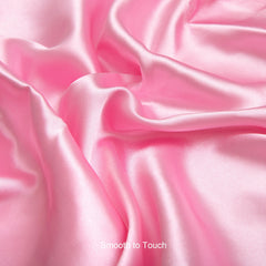 NTBAY Solid Color Satin Toddler Fitted Sheet - NTBAY