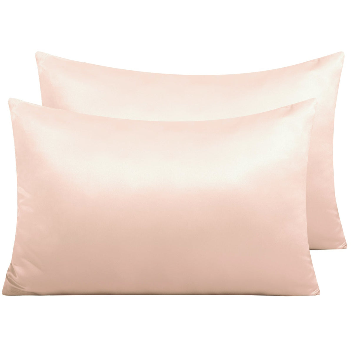 NTBAY Ultra Soft and Cozy Zippered Satin Pillow Cases - NTBAY