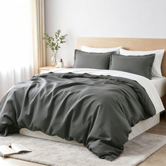 7 Piece Duvet Cover Bedding Set with Sheet Set - NTBAY