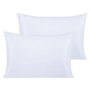 NTBAY 2 Pack 500 Thread Count Cotton Toddler Pillowcases with Envelope Closure White / 13 x 18 inches - NTBAY