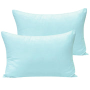 NTBAY 2 Pack Microfiber 14 x 20 Inches Toddler Pillowcases with Envelope closure Aqua / 14 x 20 inches - NTBAY