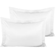 2 Pack Satin Pillow Shams for Hair and Skin, Luxurious and Silky Pillow Shams  with Envelope Closure