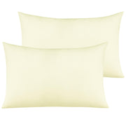 NTBAY 2 Pack Microfiber 14 x 20 Inches Toddler Pillowcases with Envelope closure Ivory / 14 x 20 inches - NTBAY