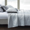 NTBAY 3 Piece Geometric Pattern Satin Quilt Coverlet Bed Set Twin (68 x 92 inches) / Sliver Grey - NTBAY