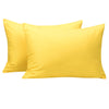 NTBAY 2 Pack Microfiber Toddler Pillowcases with Zipper Closure Yellow / 13 x 18 inches - NTBAY