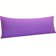 NTBAY 100% Brushed Microfiber Body Pillowcase with Envelope Closure 1 Pc-Body (20 x 54 inches) / Purple - NTBAY