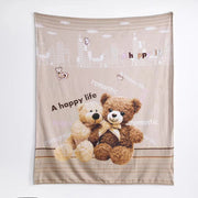 Flannel Fleece Toddler Blanket, Fuzzy Soft and Lightweight Pattern Decorative Baby Blanket