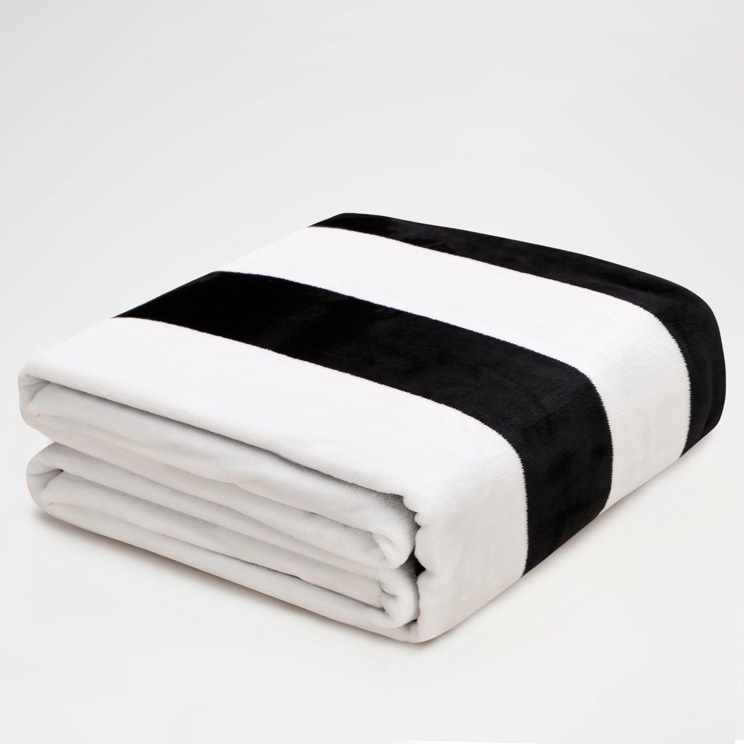 Blanket black and white cheap