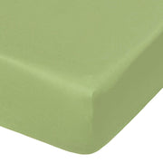 NTBAY Microfiber Crib Fitted Sheet, Cozy and Soft Solid Color Toddler Sheet Green / 28 x 52 inches - NTBAY