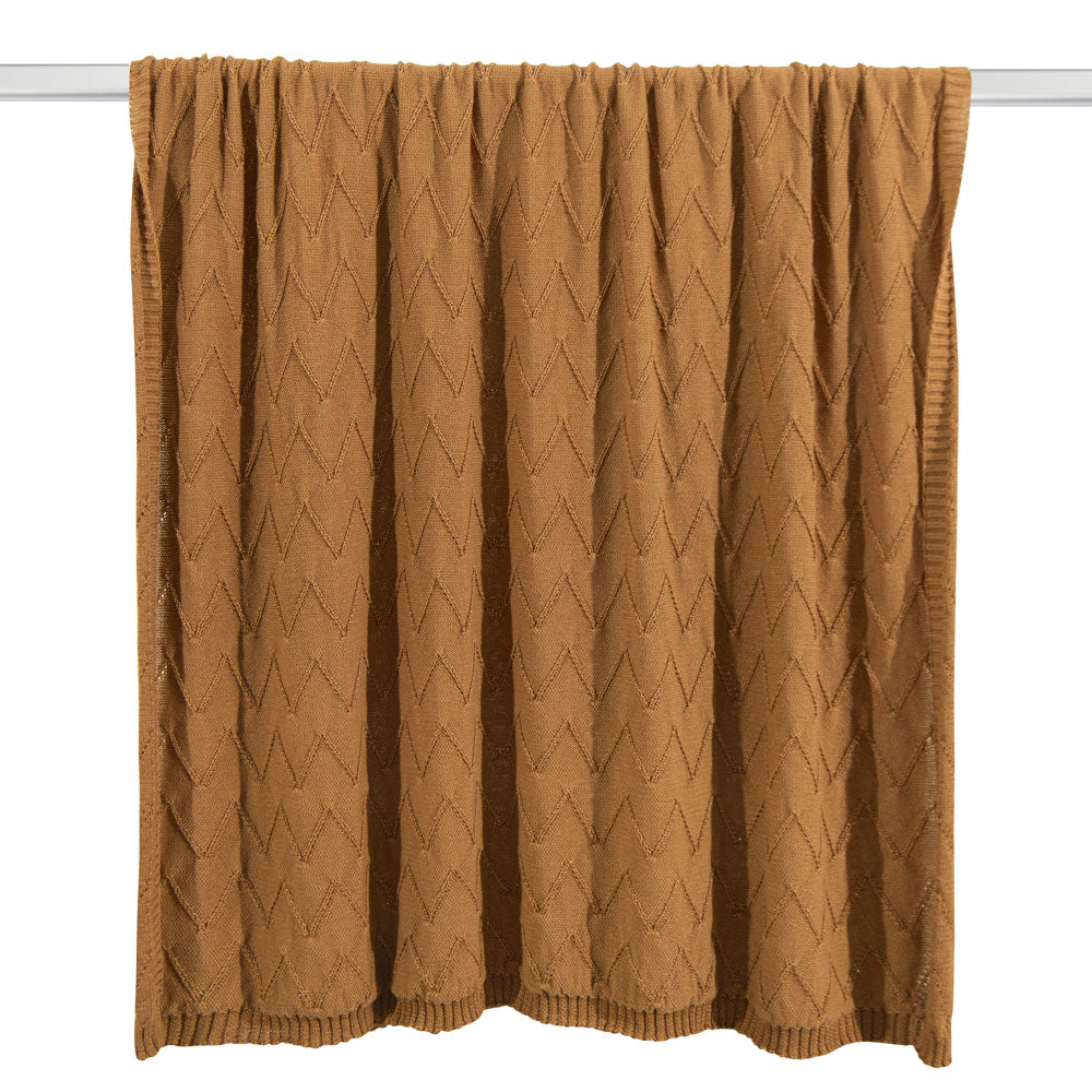NTBAY Eco-friendly Materials Cotton Alternative 51 x 67 Inches Cable Knitted Throw Blanket - NTBAY
