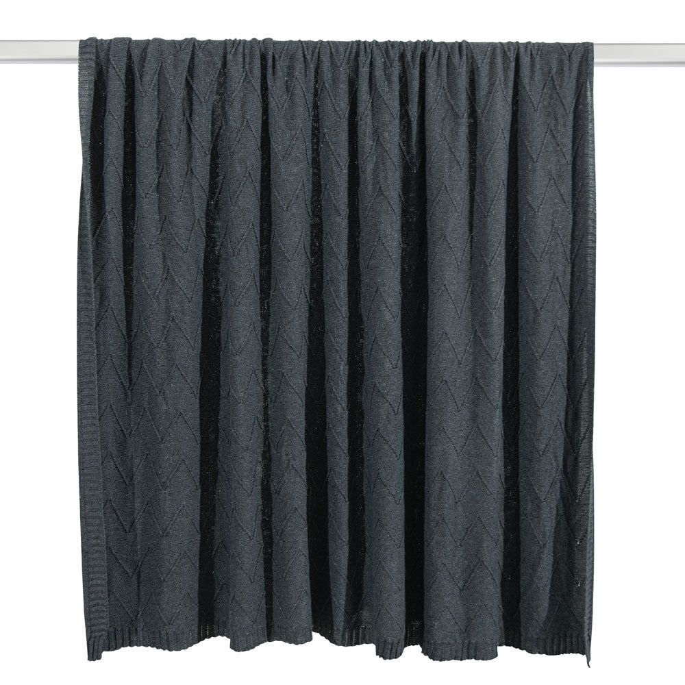 NTBAY Eco-friendly Materials Cotton Alternative 51 x 67 Inches Cable Knitted Throw Blanket - NTBAY