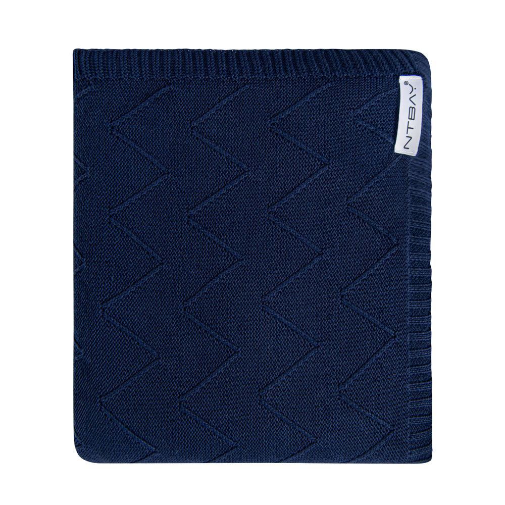 NTBAY Eco-friendly Materials Cotton Alternative 51 x 67 Inches Cable Knitted Throw Blanket - NTBAY