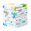 NTBAY 6 Pack 6 Layers Baby Muslin Washcloths - NTBAY