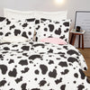 NTBAY Cow Black white Pattern Microfiber Duvet Cover Set Queen (90 x 90 inches) - NTBAY