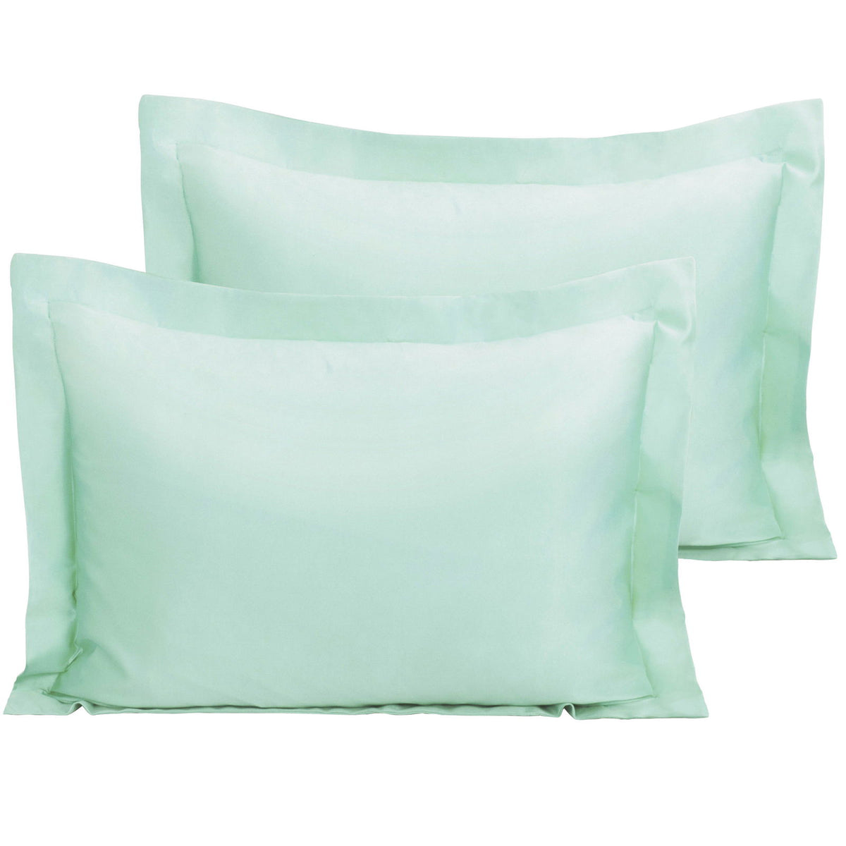 NTBAY 2 Pack Satin Pillow Shams with Envelope Closure - NTBAY
