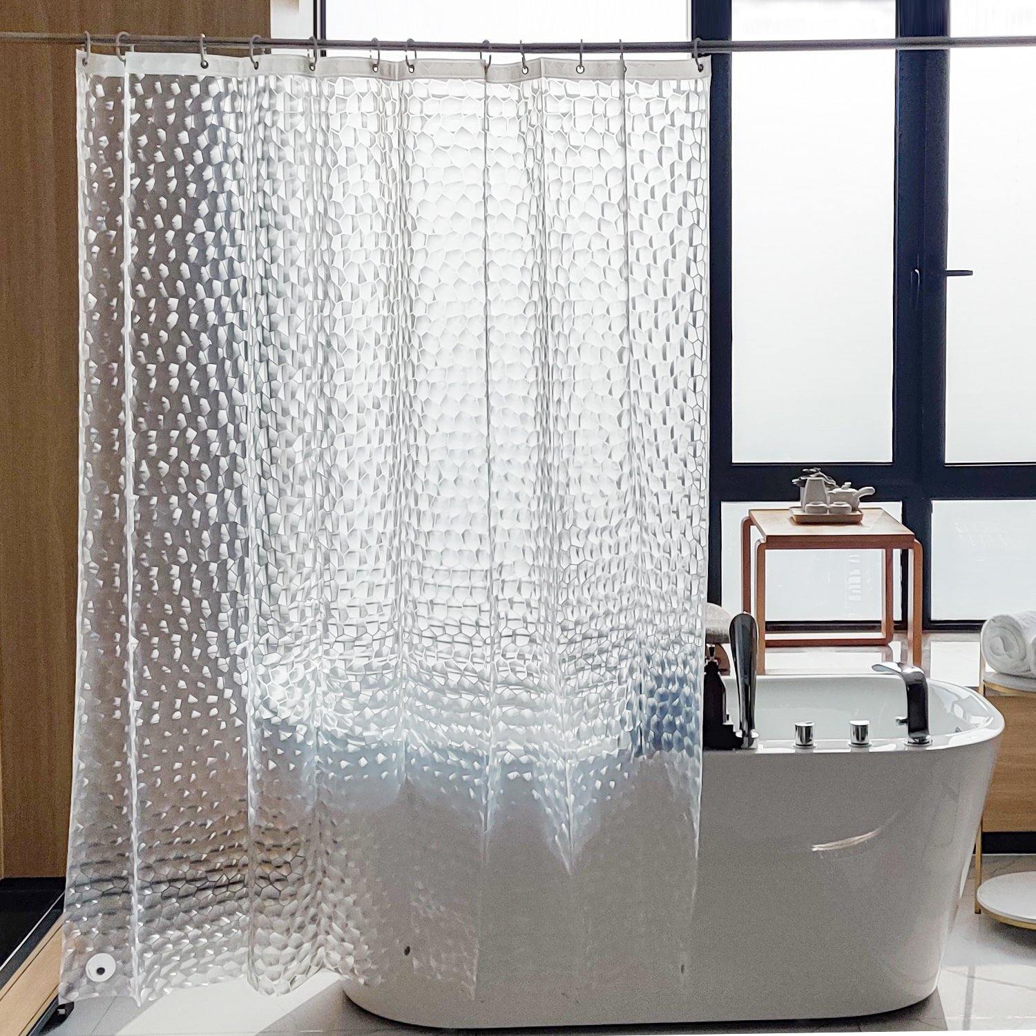 NTBAY EVA Clear Shower Curtain Liner - NTBAY