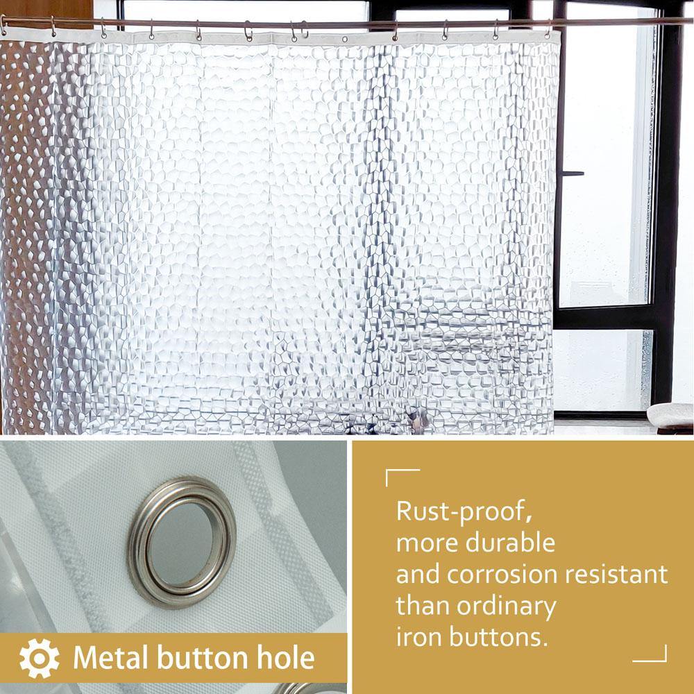 NTBAY EVA Clear Shower Curtain Liner - NTBAY