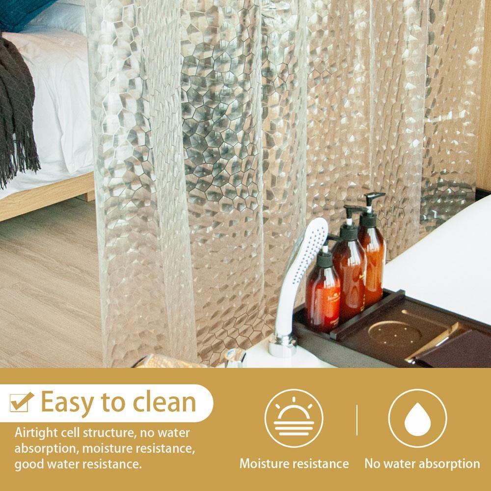 NTBAY EVA Clear Shower Curtain Liner - NTBAY