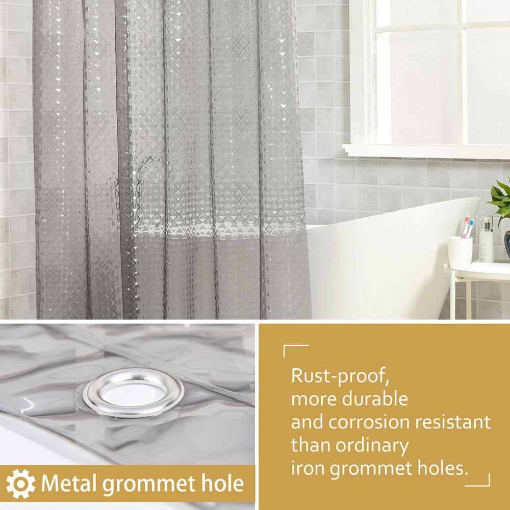 NTBAY EVA Clear Shower Curtain Liner - NTBAY