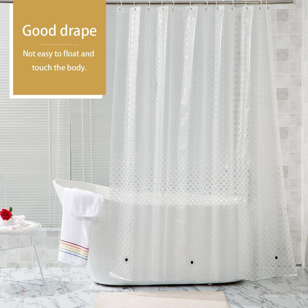 NTBAY EVA Clear Shower Curtain Liner - NTBAY