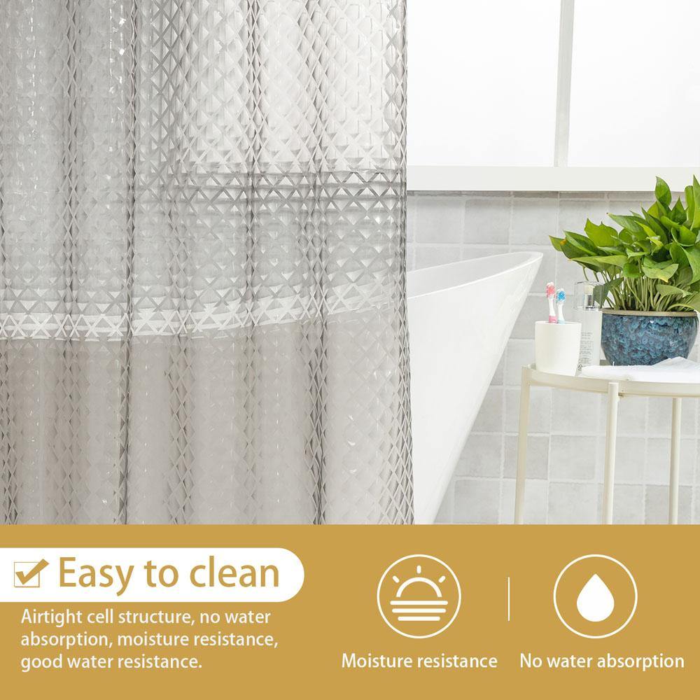 NTBAY EVA Clear Shower Curtain Liner - NTBAY