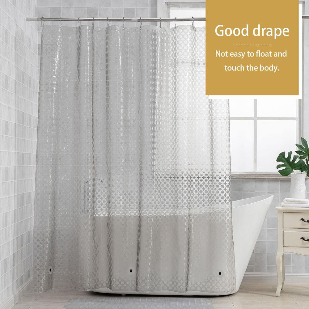 NTBAY EVA Clear Shower Curtain Liner - NTBAY