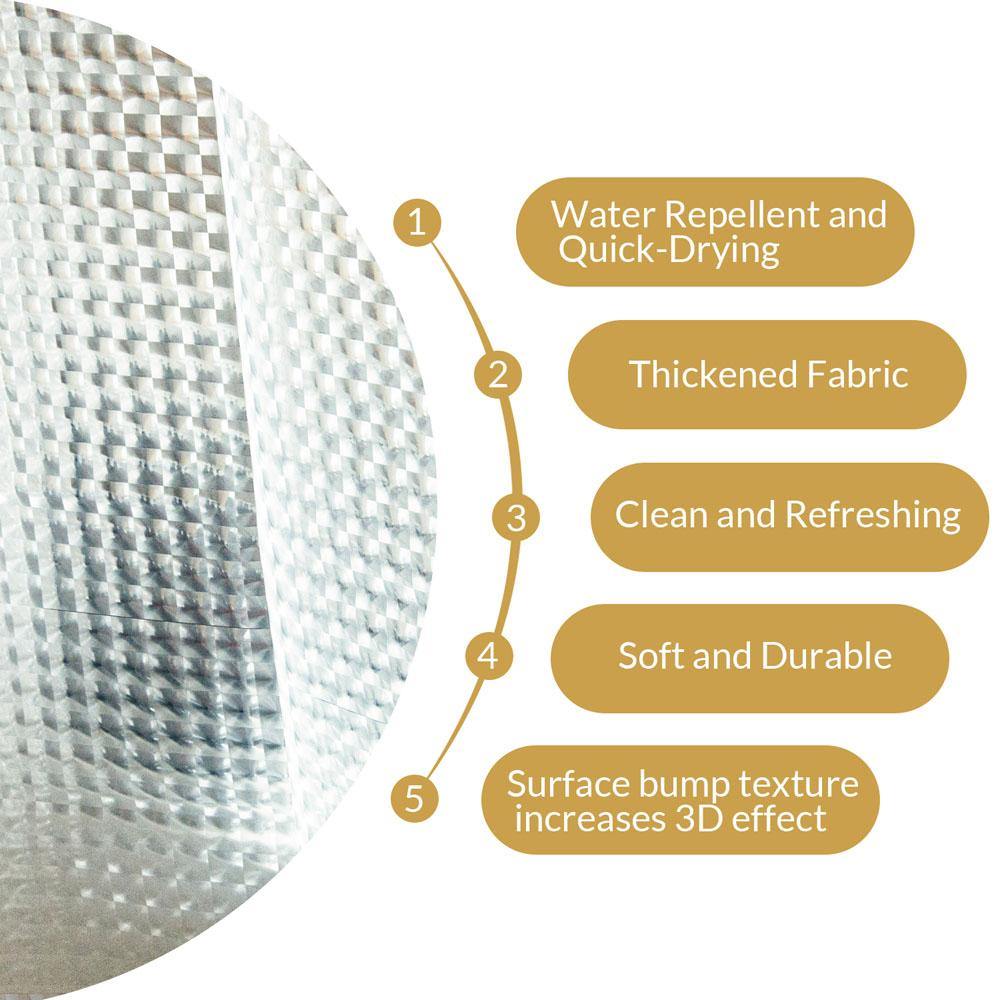 NTBAY EVA Clear Shower Curtain Liner - NTBAY